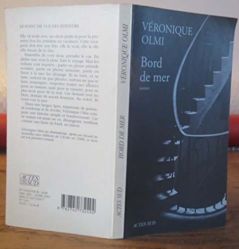 BORD DE MER, de Olmi | portada del libro