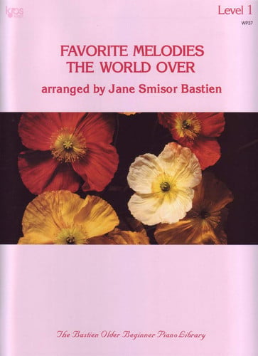 WP37 FAVORITE MELODIES THE WORLD OVER LEVEL 1, de SMISOR BASTIEN | portada del libro