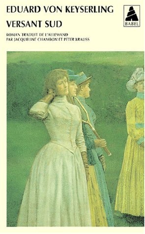 VERSANT SUD, de Eduard von Keyserling | portada del libro