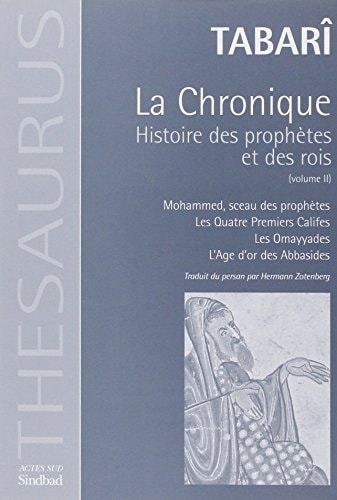 LA CHRONIQUE 2, de Ṭabarī | portada del libro