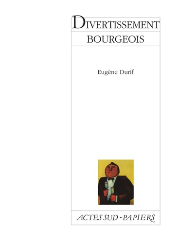 DIVERTISSEMENT BOURGEOIS, de Eugène Durif | portada del libro