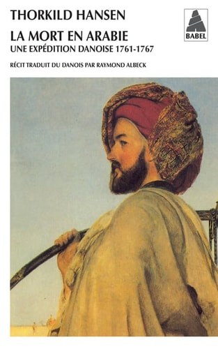 LA MORT EN ARABIE, de Thorkild Hansen | portada del libro
