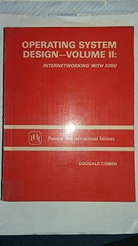 OPERATING SYSTEM DESIGN II, de COMER | portada del libro