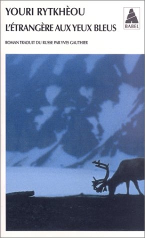 LETRANGERE AUX YEUX BLEUS, de Rytkhèou | portada del libro