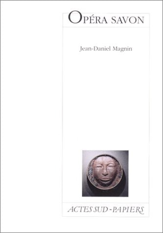 L'OPERA SAVON, de Jean-Daniel Magnin | portada del libro