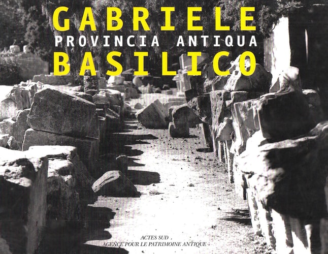PROVINCIA ANTIQUA, de Gabriele Basilico | portada del libro