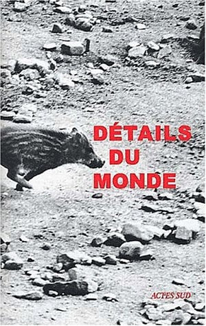 DETAILS DU MONDE, de Sophie Ristelhueber | portada del libro