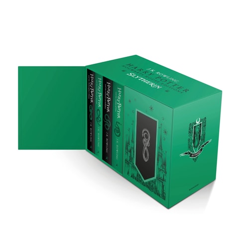 HARRY POTTER SLYTHERIN HOUSE EDITIONS HARDBACK BOX SET, de J.K. Rowling | portada del libro
