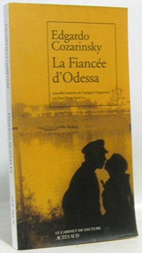 LA FIANCEE D'ODESSA, de Edgardo Cozarinsky | portada del libro