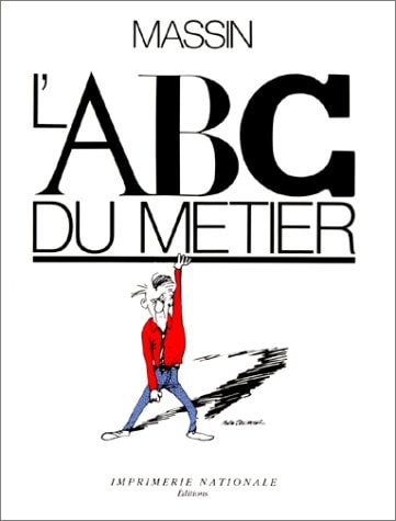 L'ABC DU METIER, de Massin | portada del libro