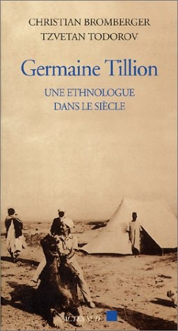 GERMAINE TILLION, de Todorov | portada del libro