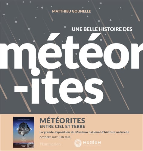 ELLE HISTOIRE DES METEORITES, de GOUNELLE MATTHIEU | portada del libro