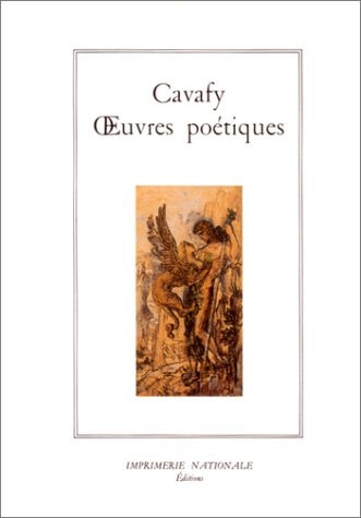 OEUVRES POETIQUES BR, de Konstantinos P. Kavafis | portada del libro