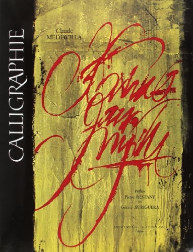 CALLIGRAPHIE, de Claude Mediavilla | portada del libro