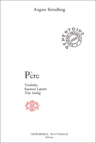 PERE (BROCHE), de Strindberg | portada del libro