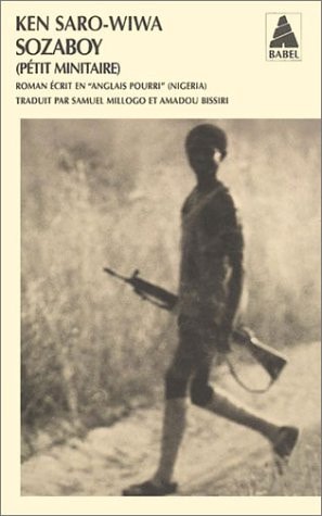 SOZABOY, de Ken Saro-Wiwa | portada del libro