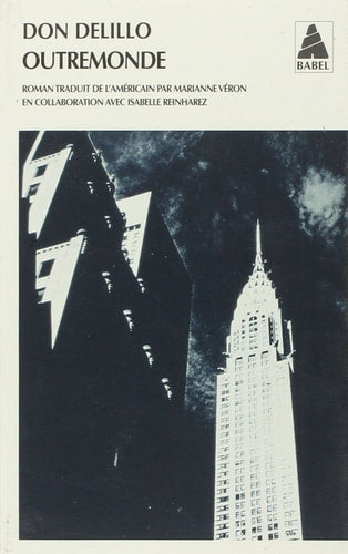 OUTREMONDE, de Don DeLillo | portada del libro