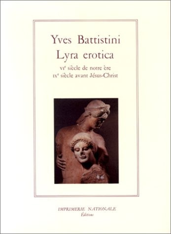 LYRA EROTICA, de Yves Battistini | portada del libro