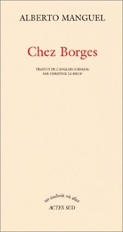 CHEZ BORGES, de Alberto Manguel | portada del libro