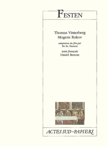 FESTEN, de Thomas Vinterberg | portada del libro