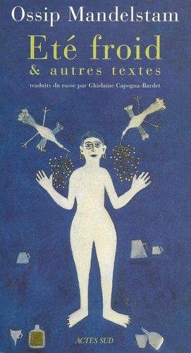 ETE FROID ET AUTRES TEXTES, de Ossip Mandelstam | portada del libro