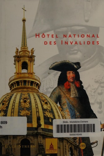 OTEL NATIONAL DES INVALIDES, de François Lagrange | portada del libro