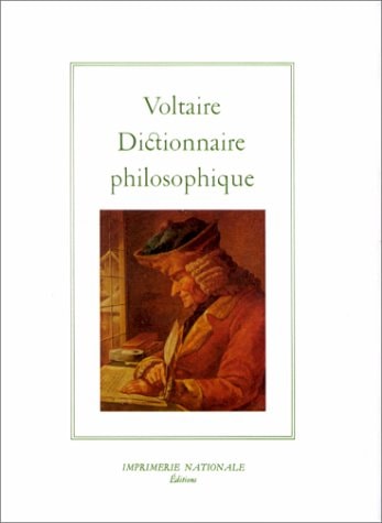 DICTIONNAIRE PHILOSOPHIQUE (RELIE), de Voltaire | portada del libro