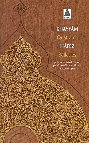 QUATRAINS BALLADES, de Omar Khayyam | portada del libro