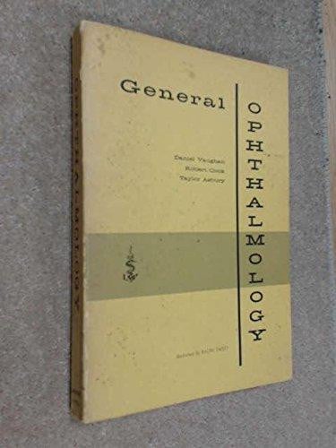 GENERAL OPHTHALMOLOGY 14ED, de VAUGHAN | portada del libro
