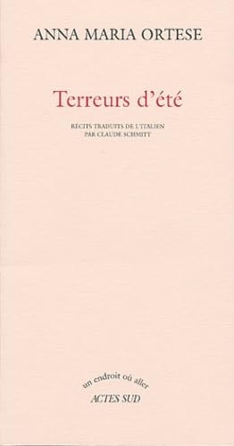 TERREURS D'ETE, de Anna Maria Ortese | portada del libro