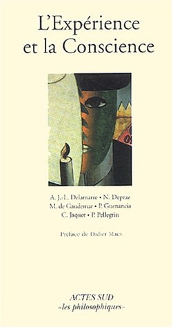 LEXPERIENCE ET LA CONSCIENCE, de Alexandre J.-L. Delamarre | portada del libro