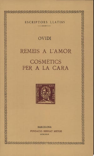 Remeis a l?amor. Cosmètics per a la cara, de OVIDI | portada del libro