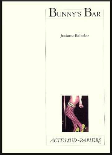 BUNNY'S BAR, de Josiane Balasko | portada del libro