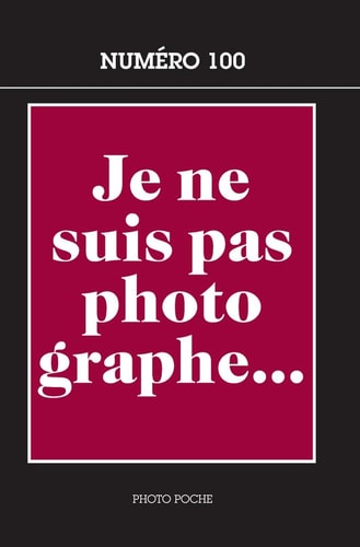 JE NE SUIS PAS PHOTOGRAPHE, de Elvire Perego | portada del libro