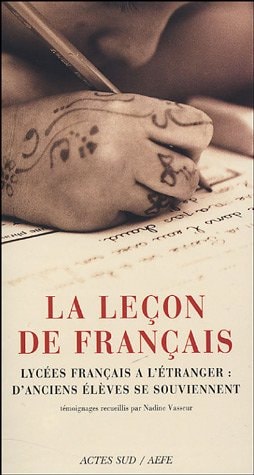 LA LEÇON DE FRANÇAIS, de Nadine Vasseur | portada del libro
