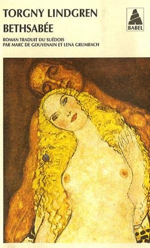 BETHSABEE, de Torgny Lindgren | portada del libro