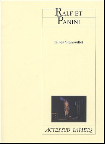 RALF ET PANINI, de Gilles Granouillet | portada del libro