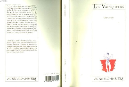 LES VAINQUEURS, de Py | portada del libro