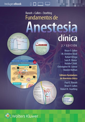 FUNDAMENTOS DE ANESTESIA CLINICA 2º EDICION, de SHARAR | portada del libro