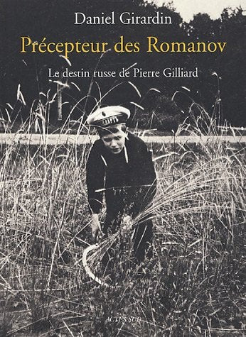 LE PRECEPTEUR DES ROMANOV, de Girardin | portada del libro