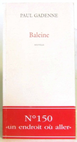 Baleine, de Paul Gadenne | portada del libro