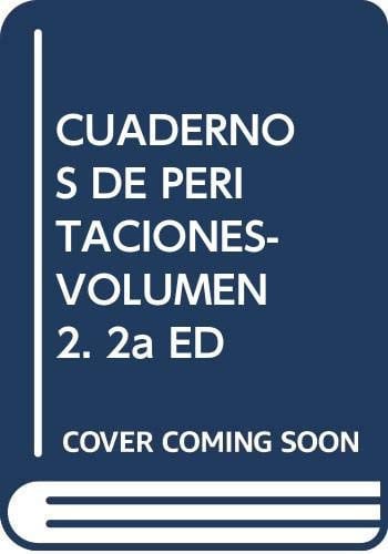 CUADERNOS DE PERITACIONES - Volumen 1, de Pardo Suárez | portada del libro