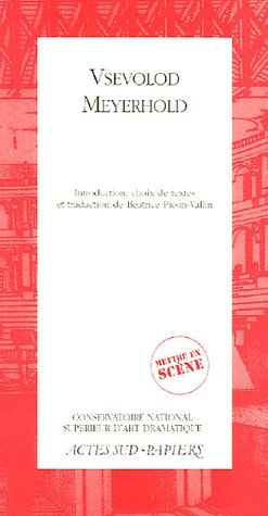 VSEVOLOD MEYERHOLD, de Vsevolod Emilievitch Meïerkhold | portada del libro
