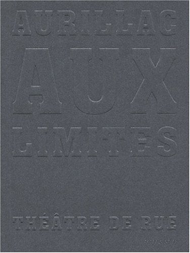 AURILLAC AUX LIMITES, de Denis Guénoun | portada del libro