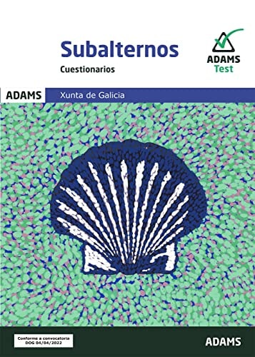 Cuestionarios Subalternos Xunta de Galicia, de AA.VV. | portada del libro