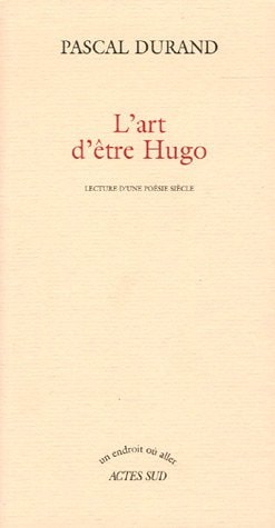 LART DÒTRE HUGO, de Durand | portada del libro