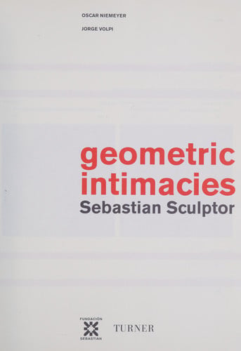 Geometric intimacies, de Volpi | portada del libro