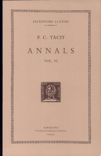 Annals, de TACIT | portada del libro