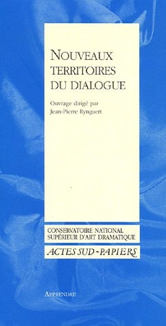 NOUVEAUX TERRITOIRES DU DIALOGUE, de Collectif | portada del libro