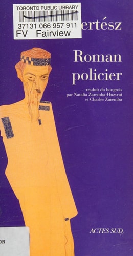 ROMAN POLICIER, de Imre Kertész | portada del libro